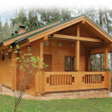 Как да построим баня от бар - 125 снимки на най-добрите проекти и идеи как да построим баня